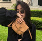 聖Y羅-Kaia 馬鞍包 杏色