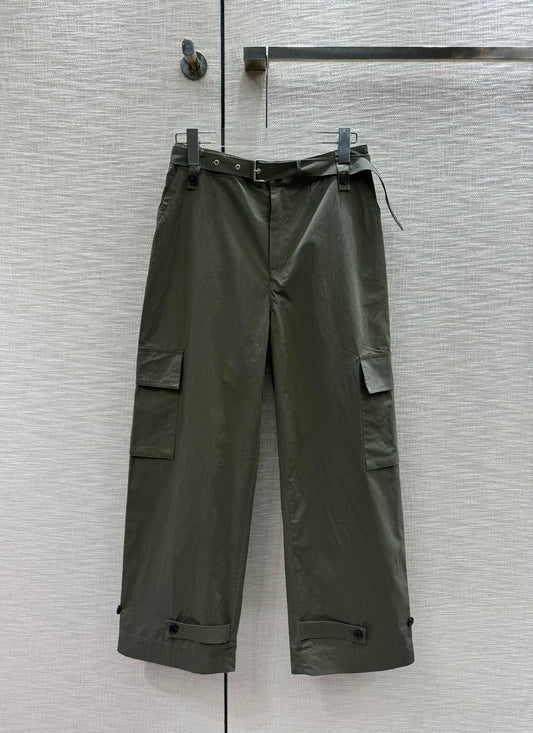小香家-2403 休閒寬鬆氣質工裝褲