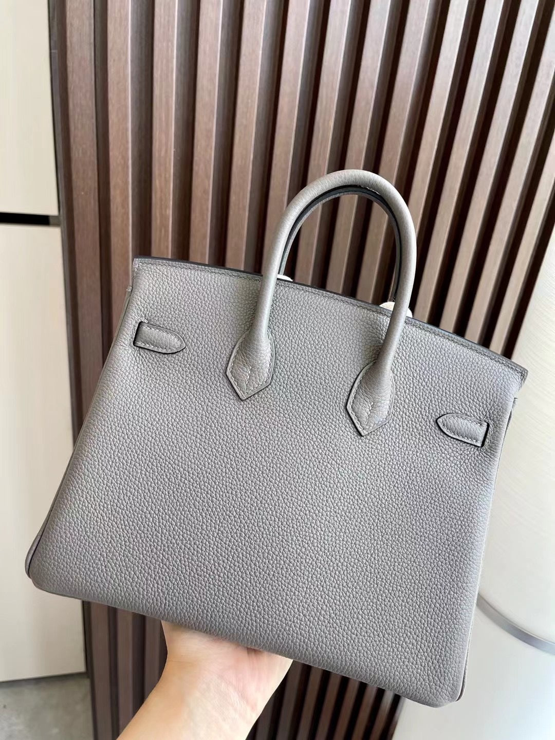 小愛款-Birkin 25 錫器灰 金扣