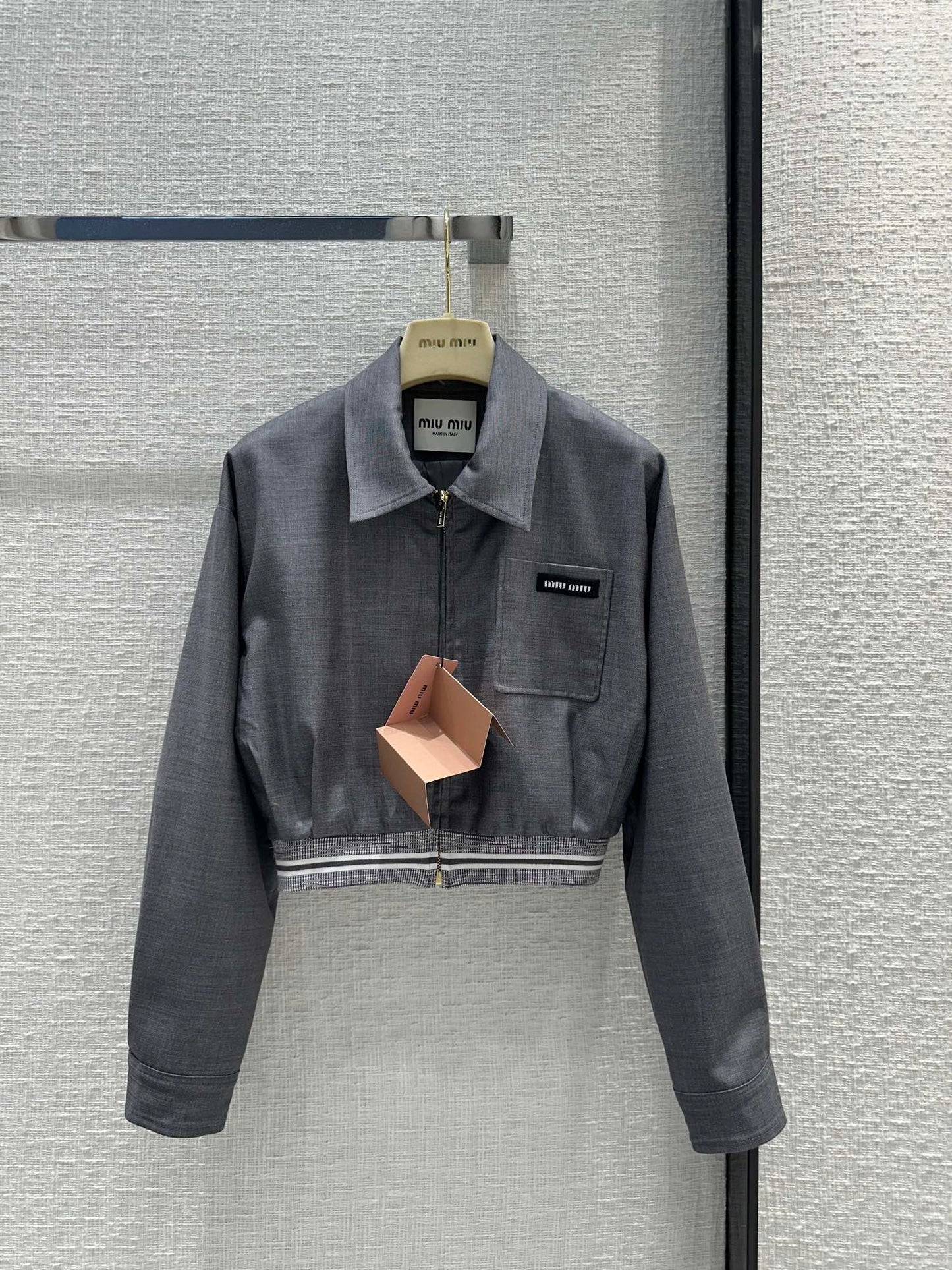 穆M家-2404 24早春新品 格雷系灰色套裝