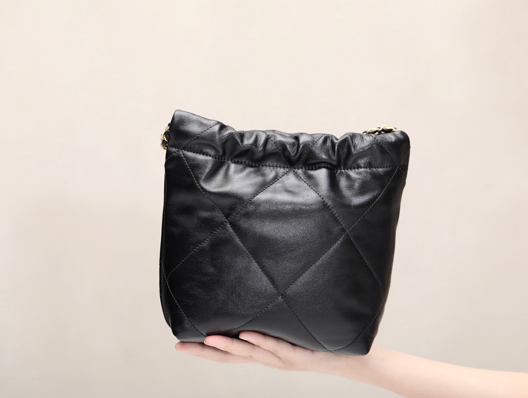 小香家-2023春夏新款 22BAG Mini 黑金色