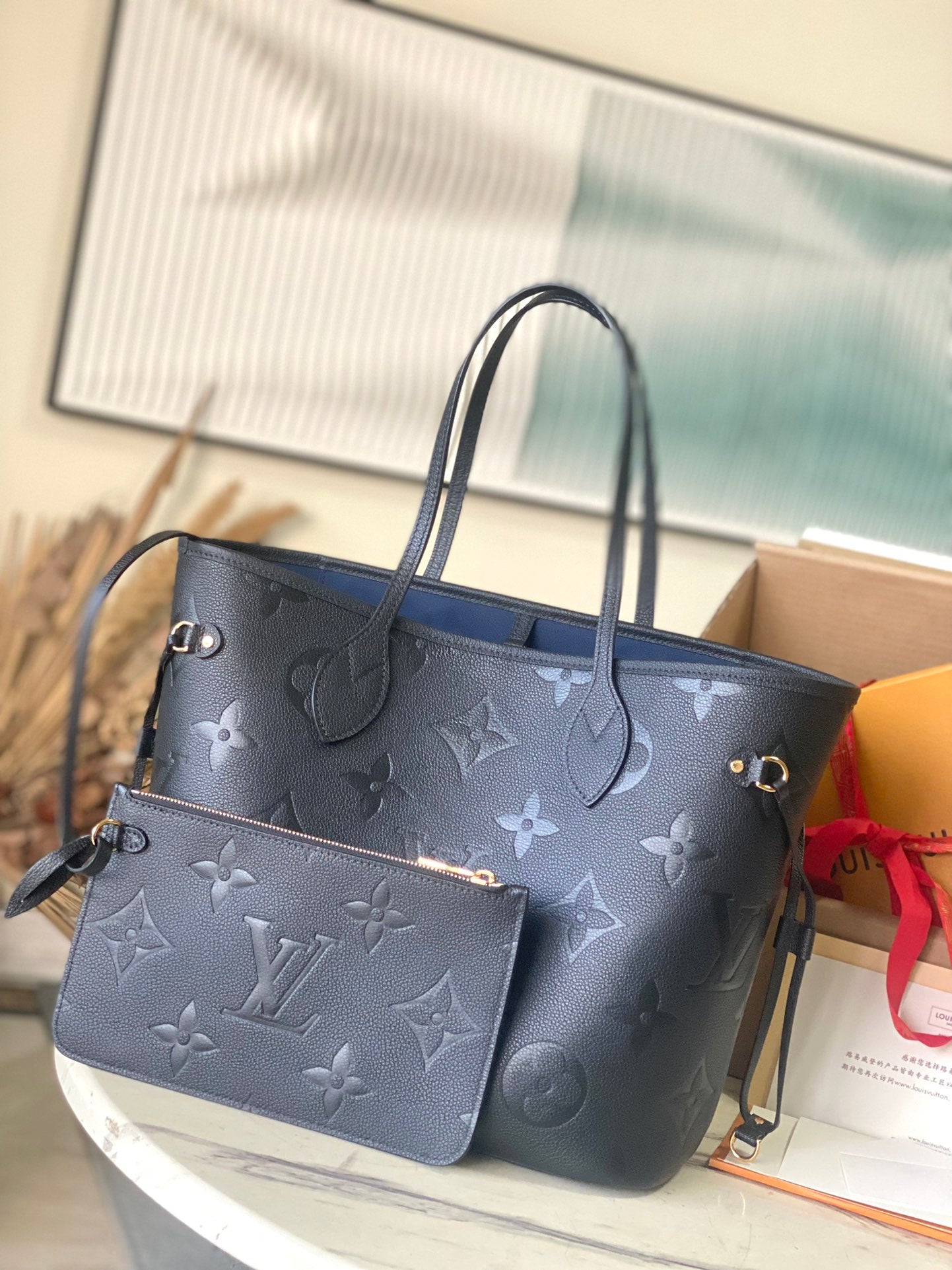 M45685 路L家-Neverfull MM 手提包 黑色