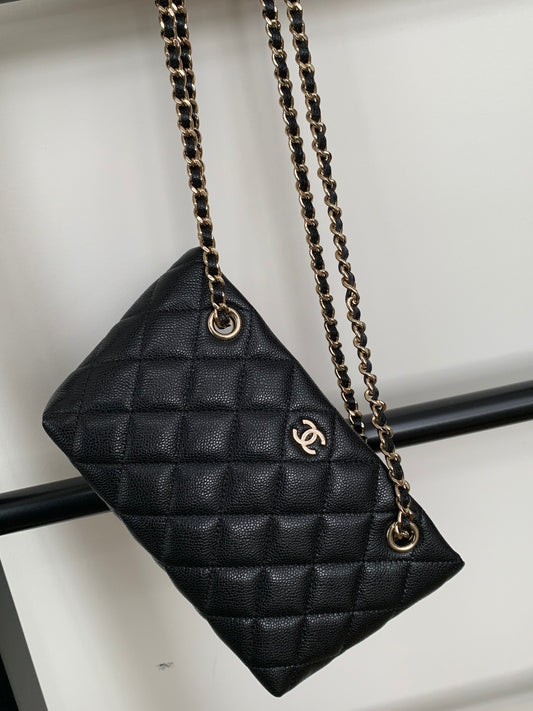 小香家-25C Mini Tote 黑色(內裡暗紅)