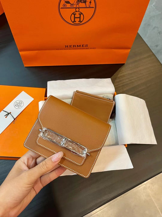 小愛款-Roulis slim Evercolor 金棕 銀扣