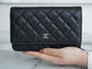 小香家-Chanel Classic WOC 荔枝皮 金扣 銀扣 鍊條包