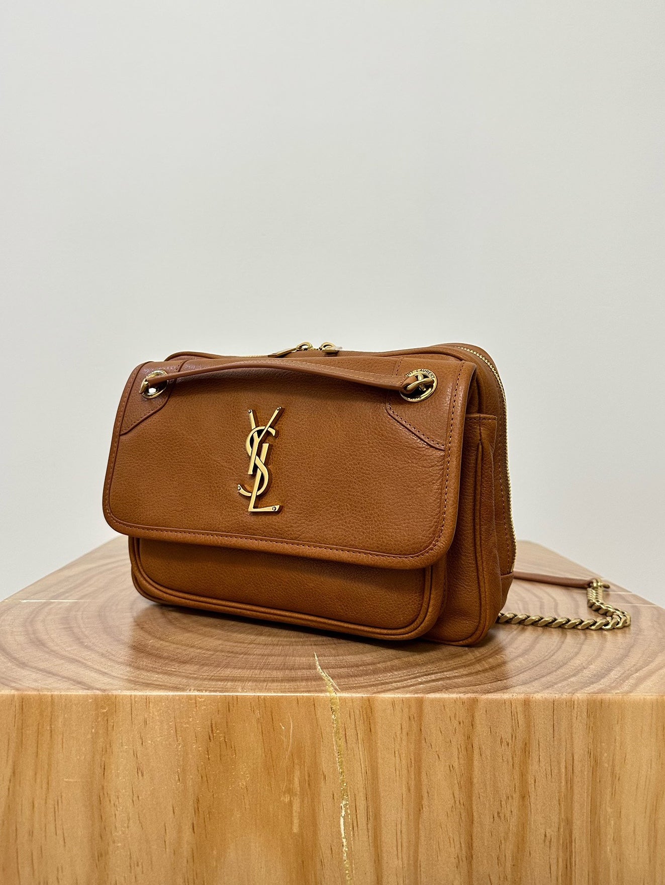 聖Y羅-Niki Medium Camera Bag 相機包 焦糖色