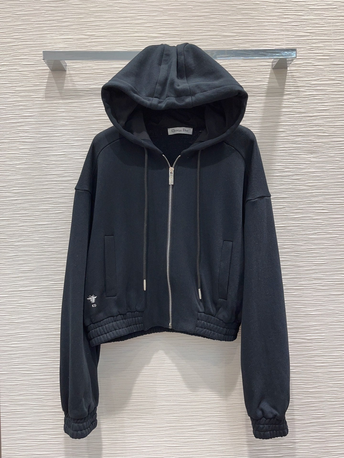 迪D家-2403 24SS新品上架羅紋字母衛衣套裝