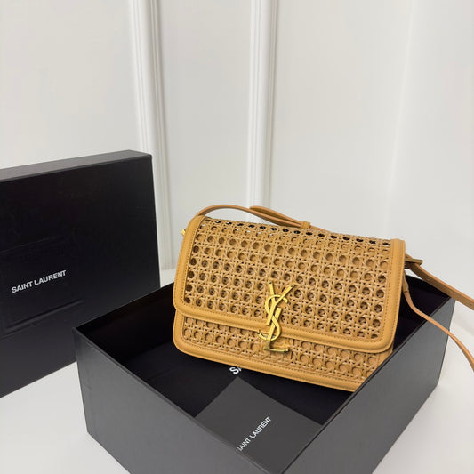 聖Y羅-BOX SAINT LAURENT 豆腐包 大號 編織款