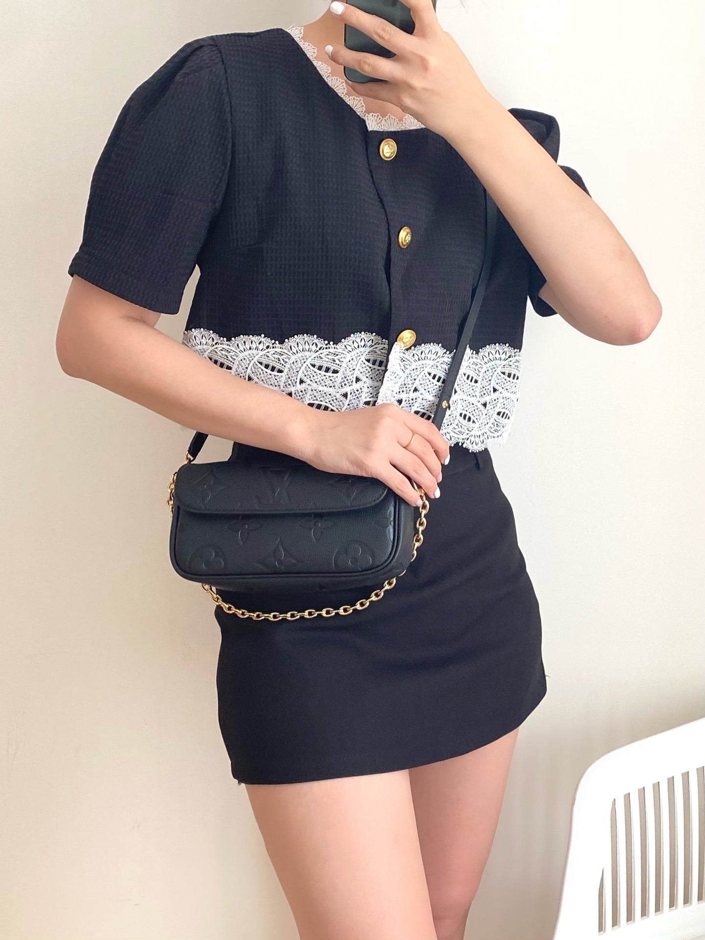 M81911 路L家-Wallet on Chain Ivy 黑色