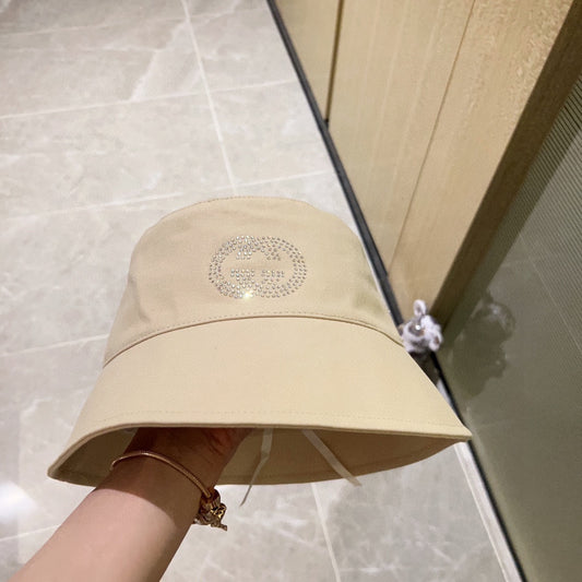 古G家-2023新款簡約水鑽款漁夫帽