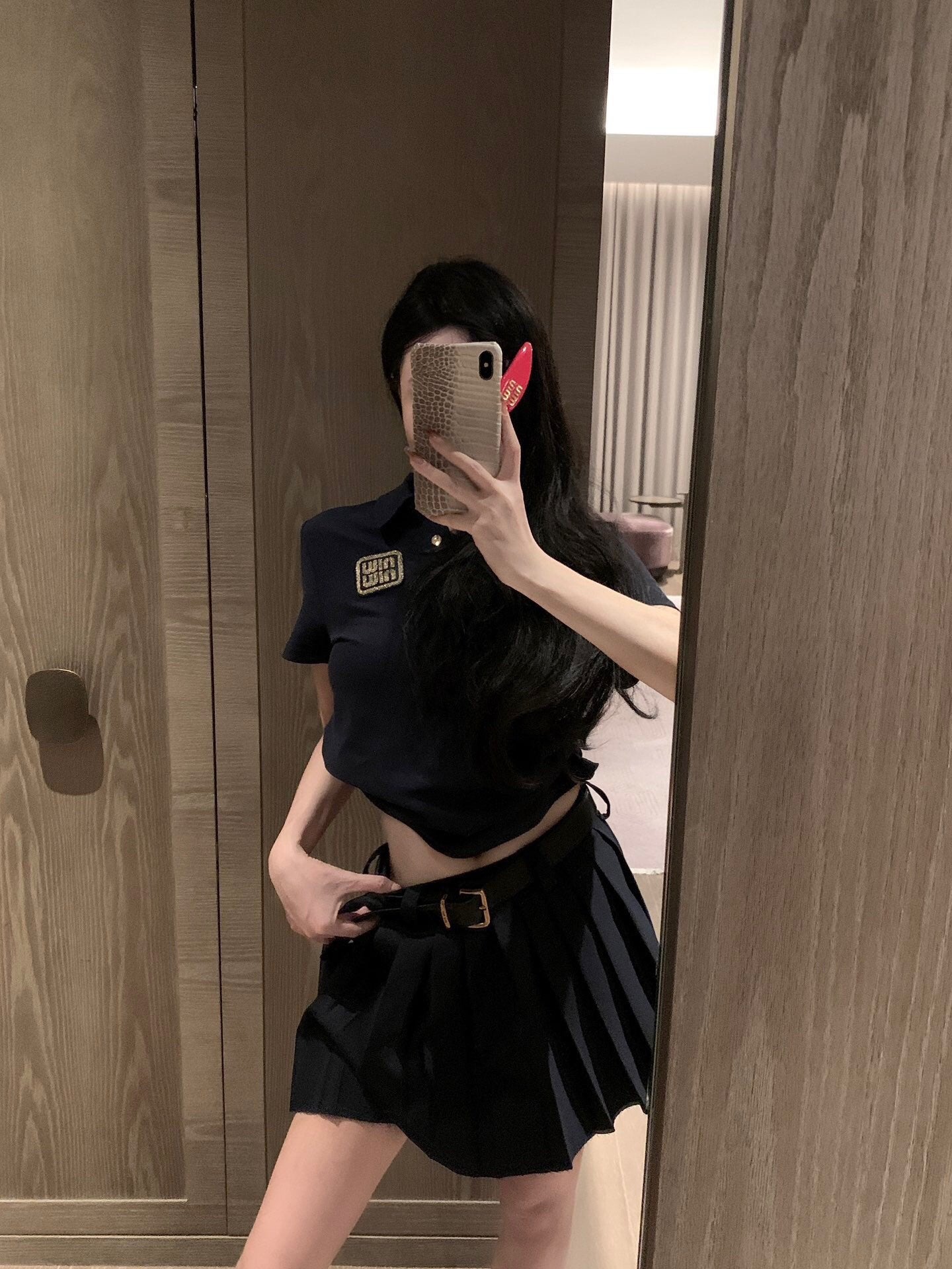 穆Ｍ家-2404 Polo領翻領短袖Tee