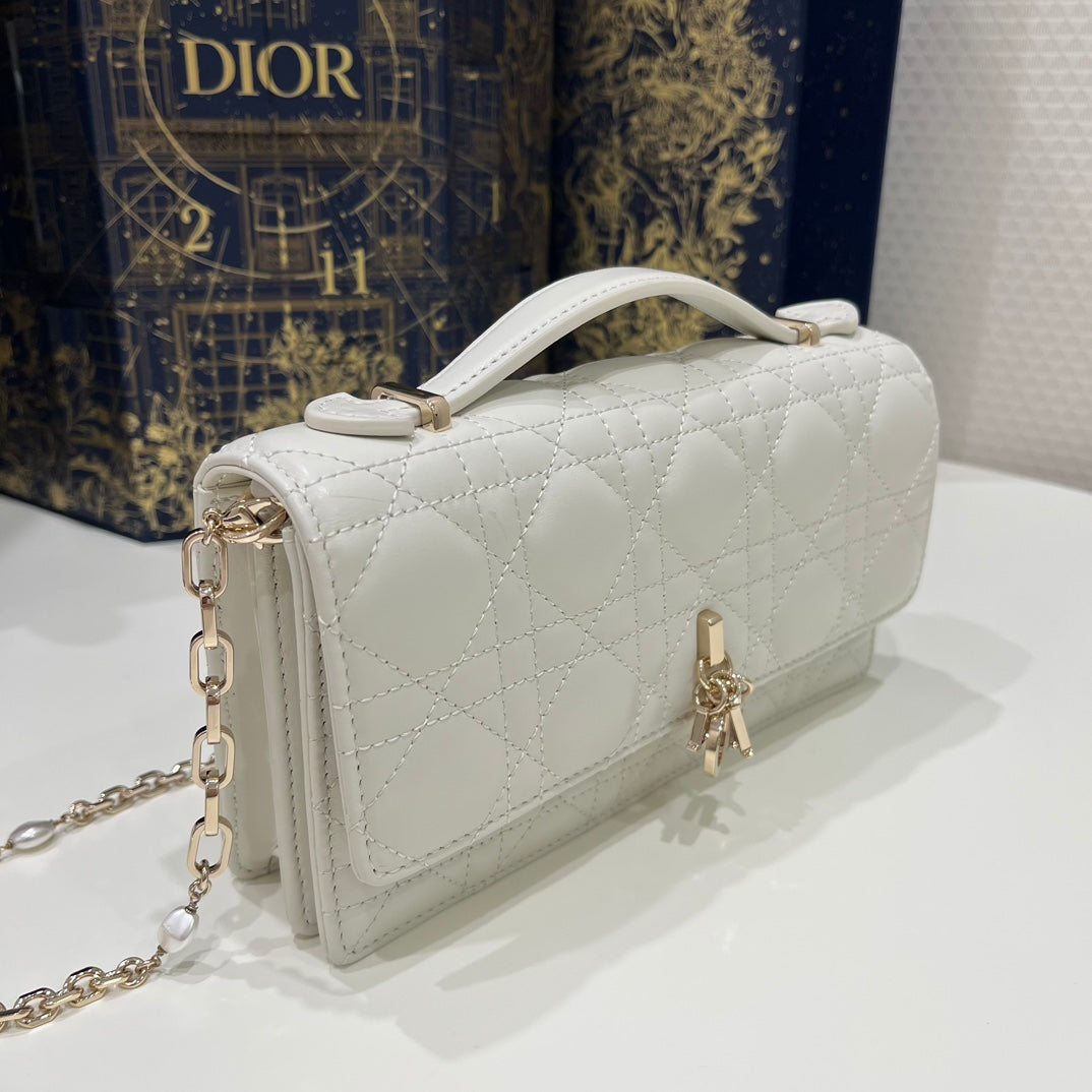 迪D家-Miss Dior Top Handle 手袋 白色