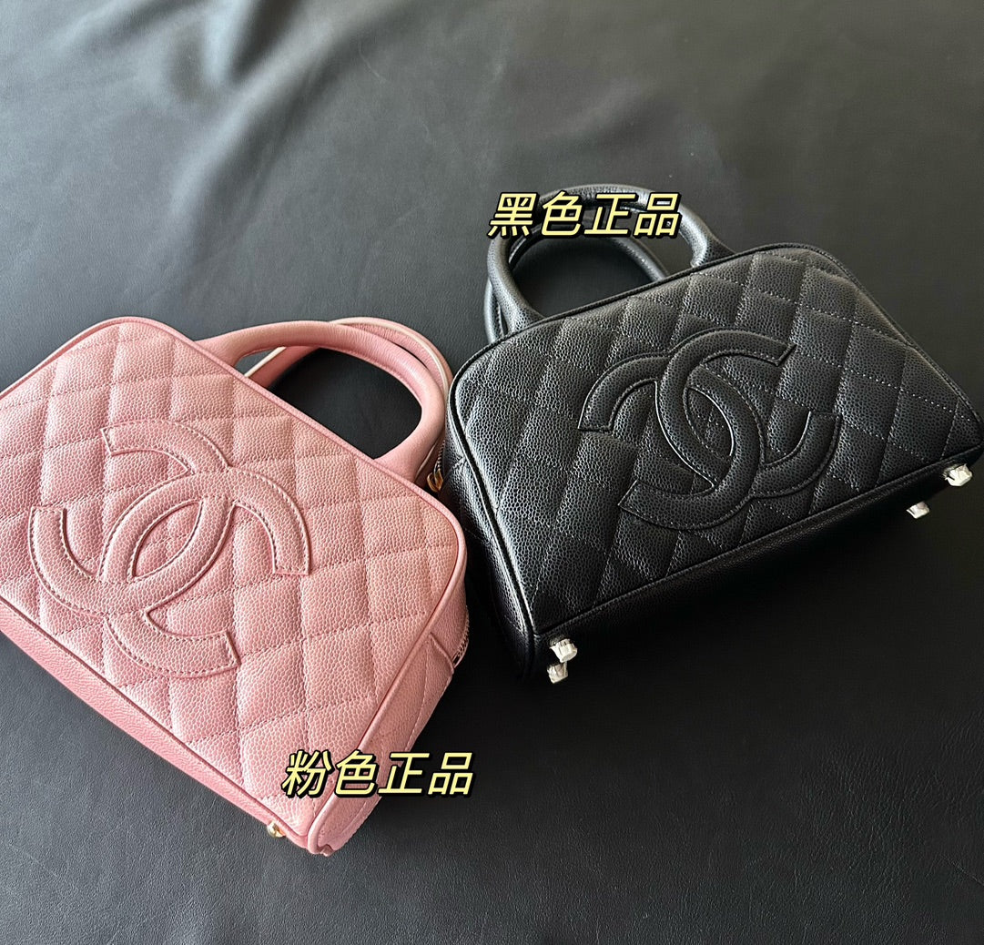 小香家-Chanel Vintage 中古保齡球包 黑色