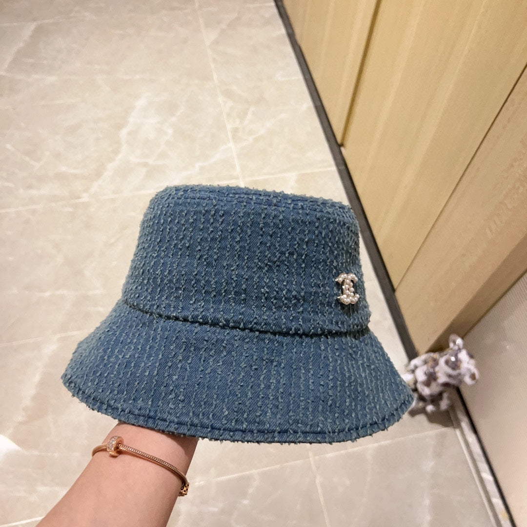 小香家-2023早秋新款 牛仔漁夫帽 深色