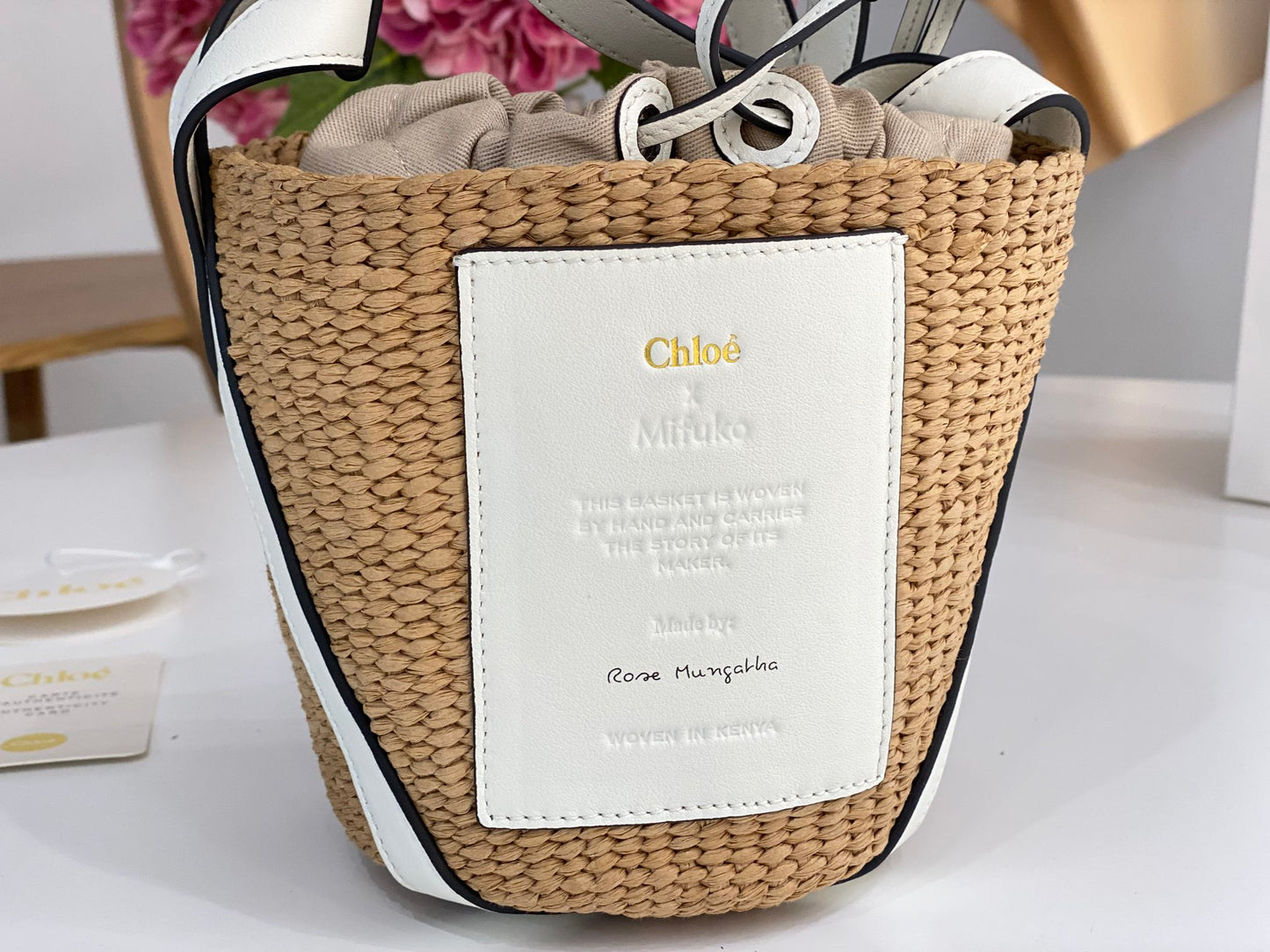 克羅C-Basket Bag 白色