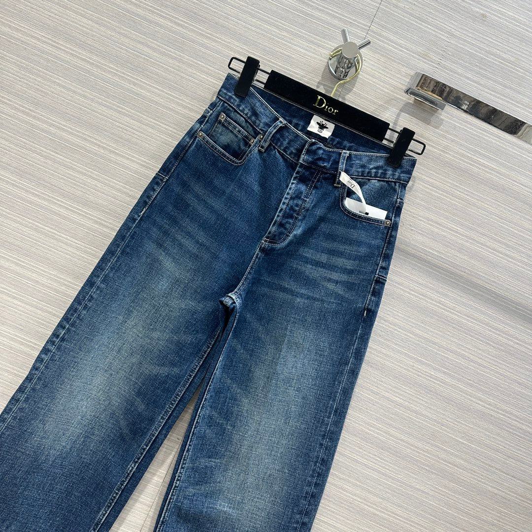 迪D家-2403 24春夏新品直筒牛仔褲