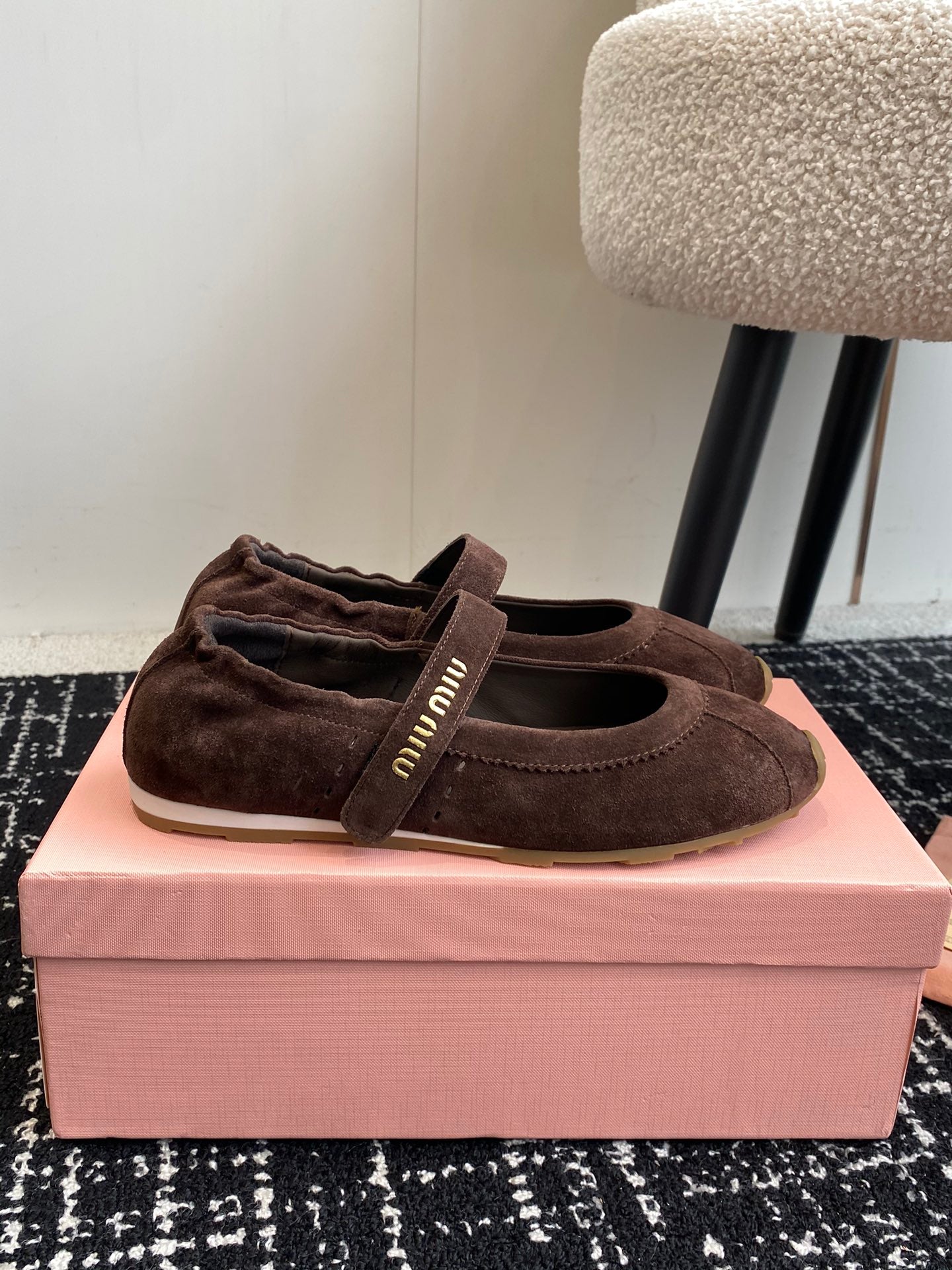 穆M家-2024 芭蕾舞鞋 咖啡色