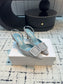 Manolo Blahnik-2024 高跟涼鞋 灰色