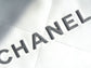 小香家-Chanel 22號手袋 橫版 白銀色