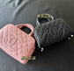 小香家-Chanel Vintage 中古保齡球包 粉色