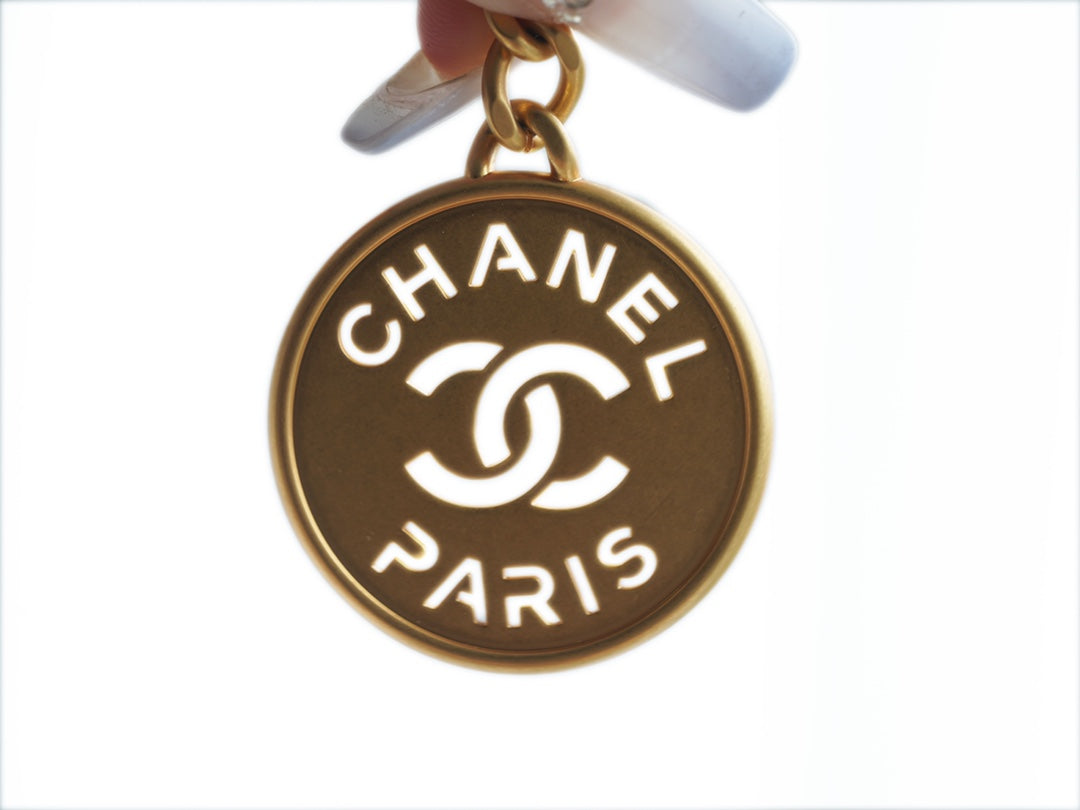 小香家-Chanel 22號手袋 白金色小號