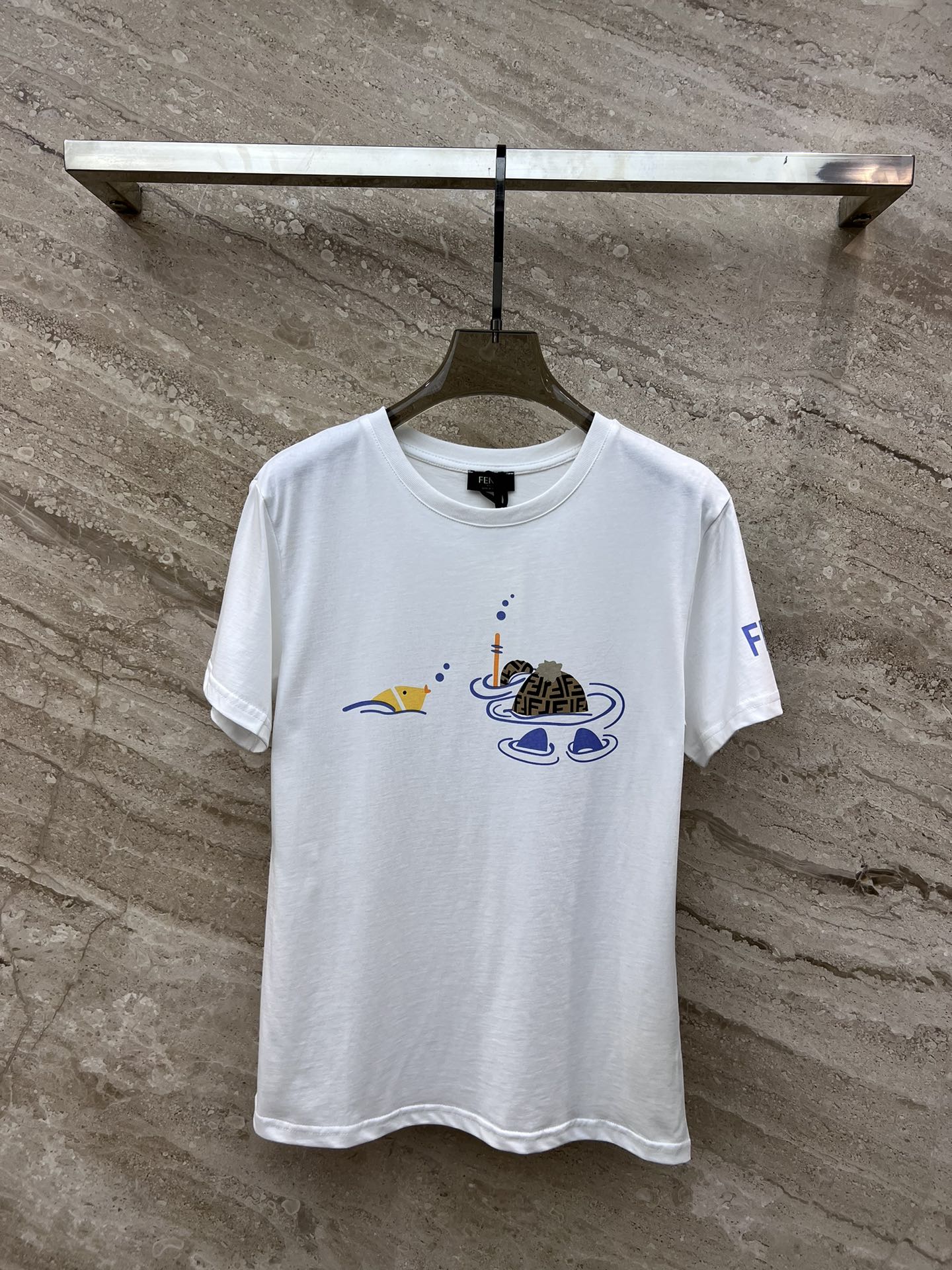芬F家-2403 24春夏新款童趣印花短袖TEE