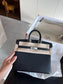 小愛款-Birkin 25 Jonathan 黑色 銀扣 U刻