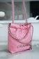 小香家-2023春夏新款 22BAG Mini 粉色銀扣