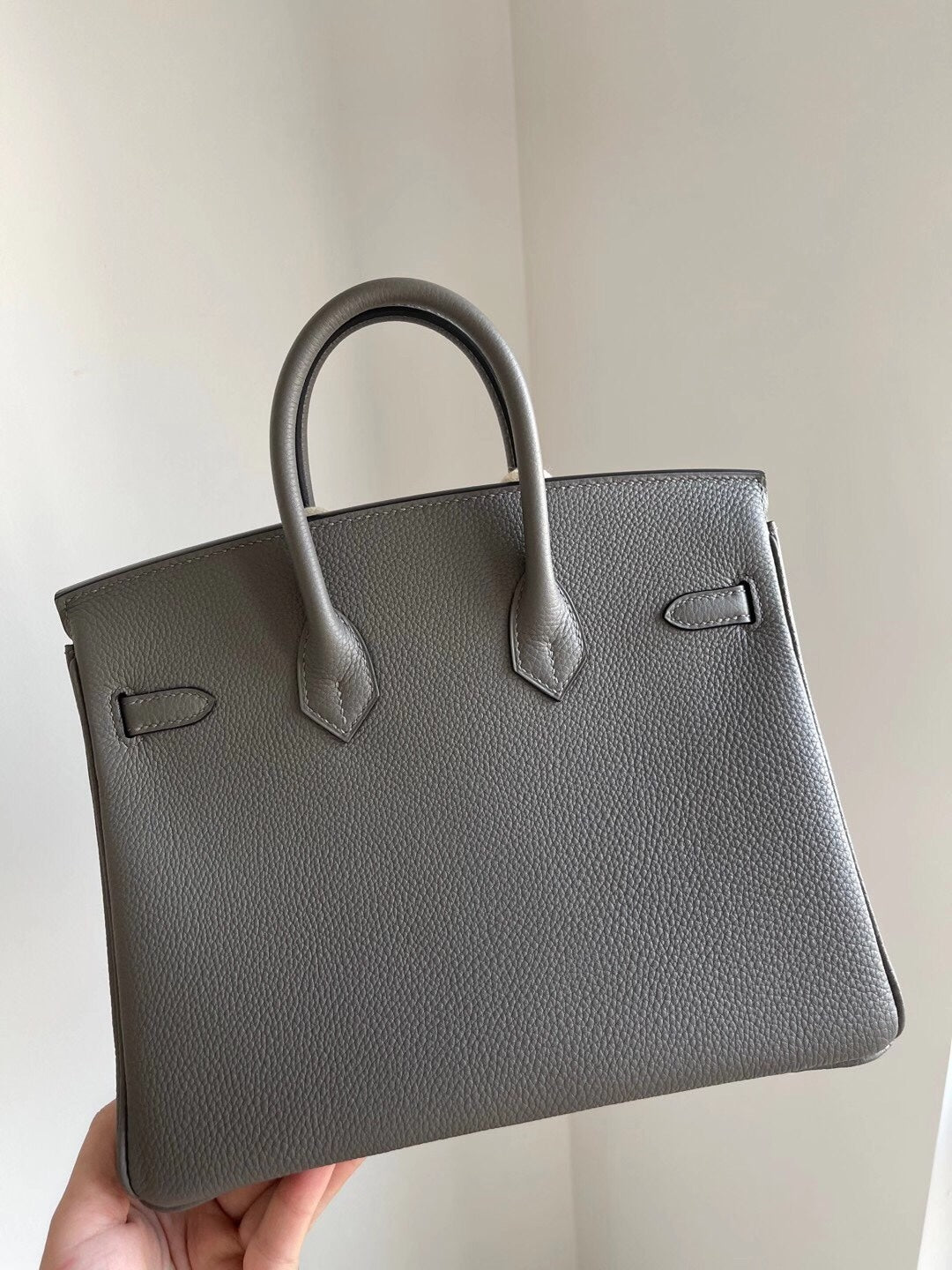 小愛款-Birkin 25 Togo 錫器灰 玫瑰金
