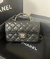 小香家-Chanel 23A CF水鑽手柄 黑色