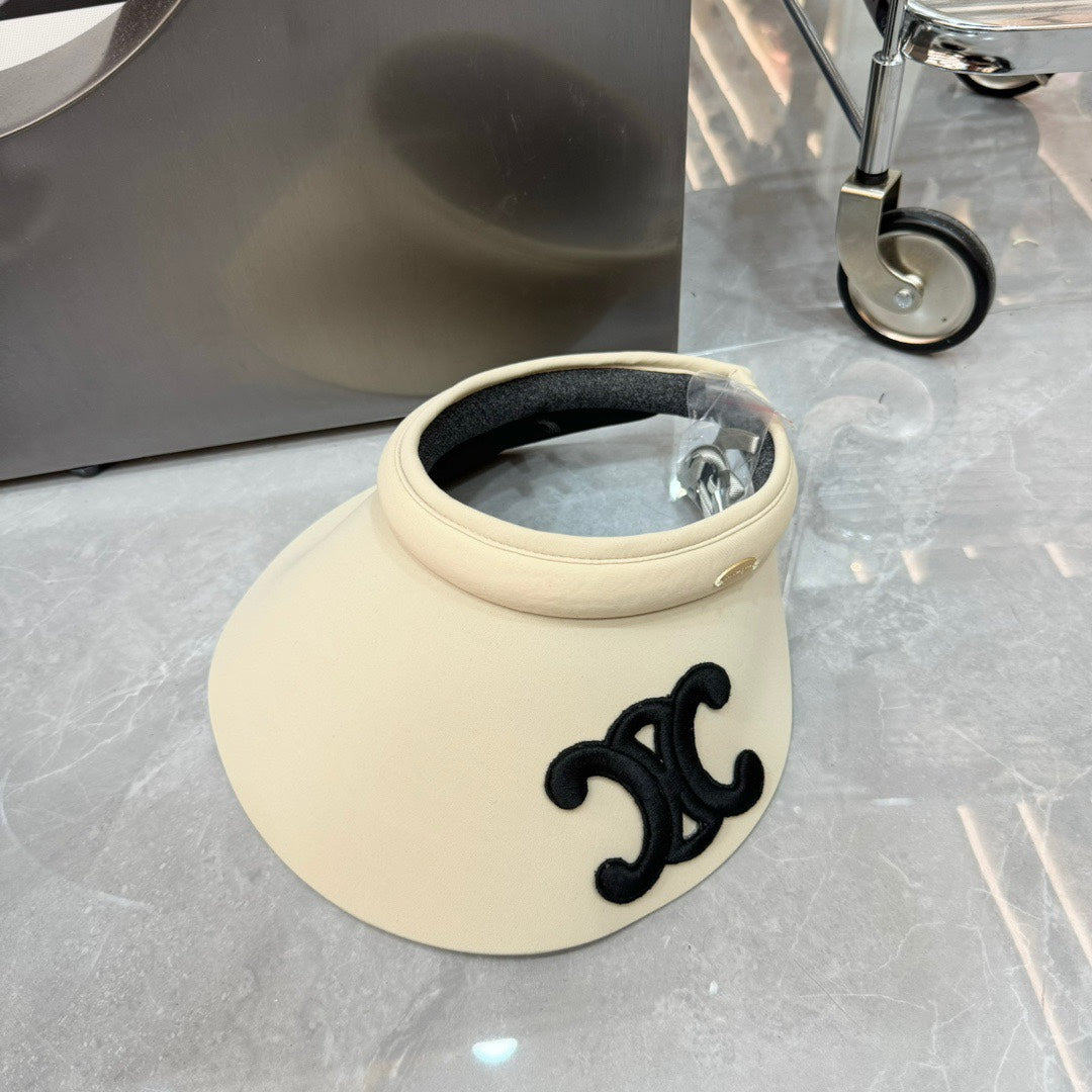 賽C家-新款 大Logo冰絲棉遮陽帽