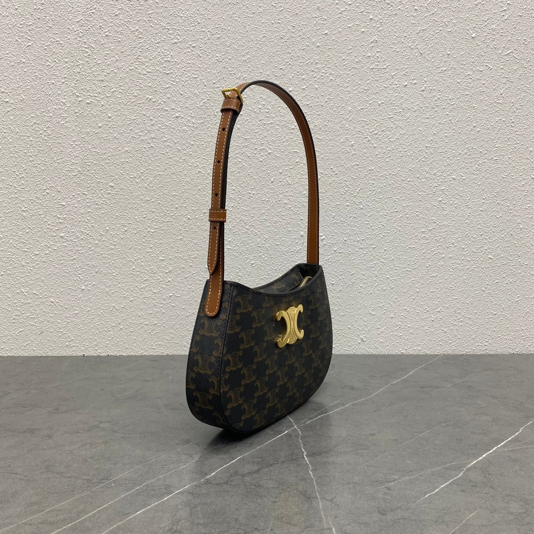 賽c家-新款Tillt Bag 腋下包 老花皮革