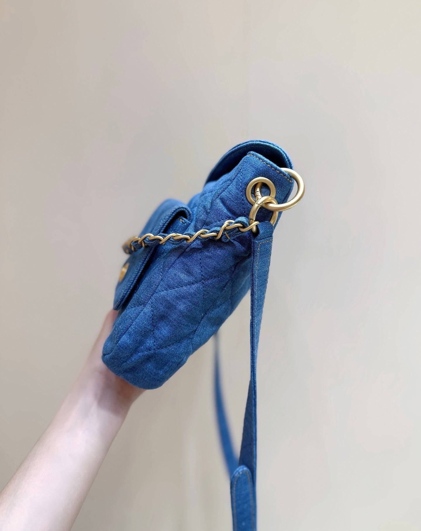 25P 牛仔郵差包
