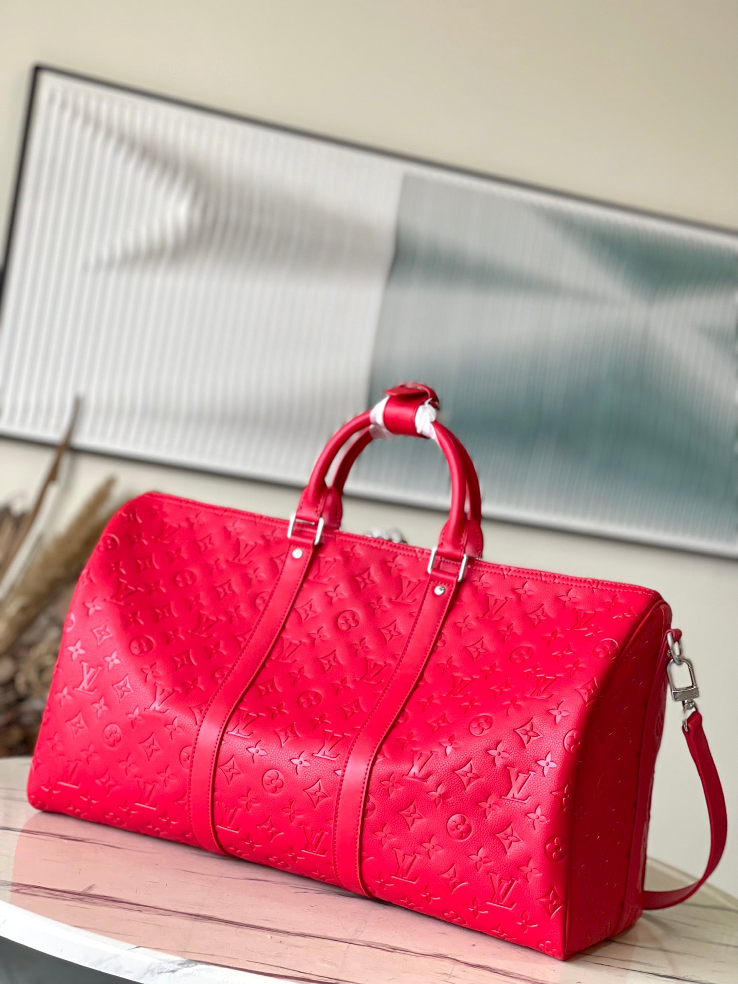 M23750 路L家-Keepall Bandoulière 旅行袋 紅色
