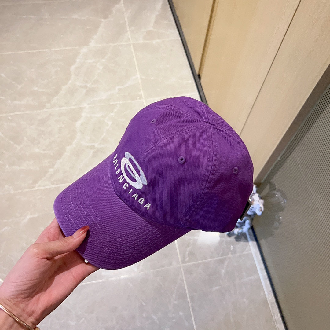 巴黎世-2023春夏新款 刺繡帽球帽