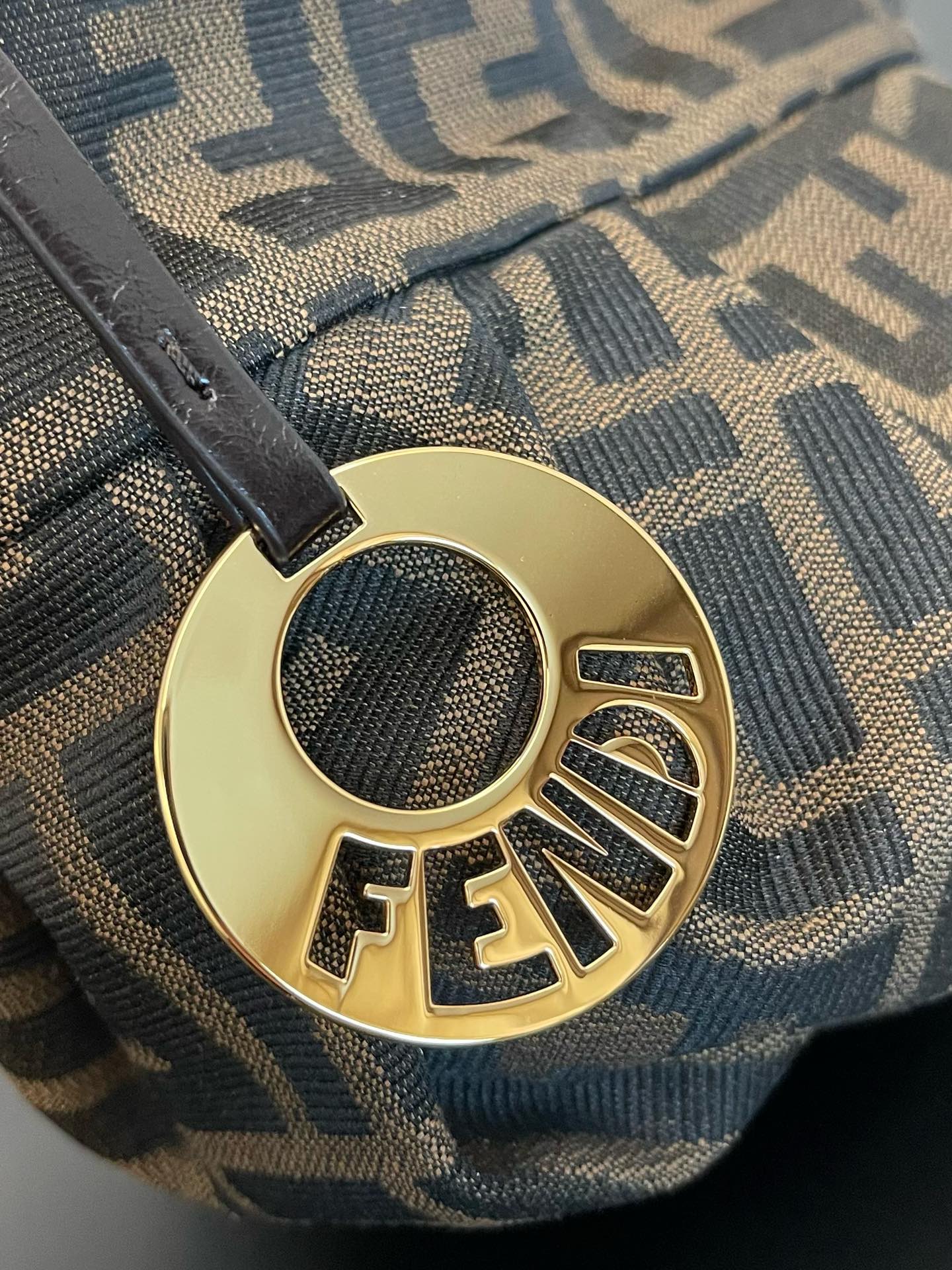 芬F家- 老花中古小元寶手提包