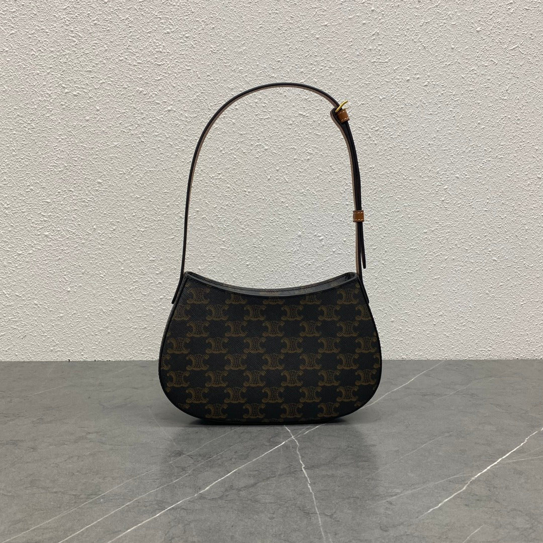 賽c家-新款Tillt Bag 腋下包 老花皮革