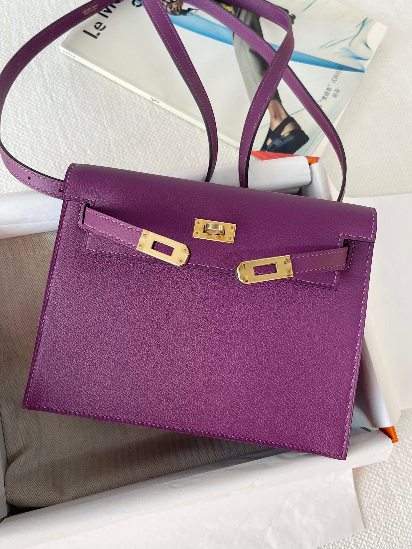 小愛款-Kelly Danae Evercolor P9海葵紫 金扣