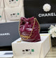 小香家-春夏系列 Chanel 22號手袋小號 紫紅色