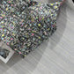 小香風-2403 24春夏新品重工色織提花字母燙珠背心