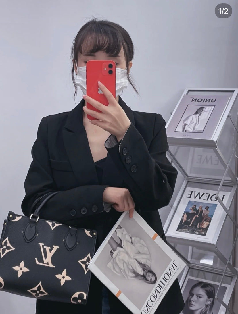 熱銷款 M45560 路L家-Onthego PM 黑色