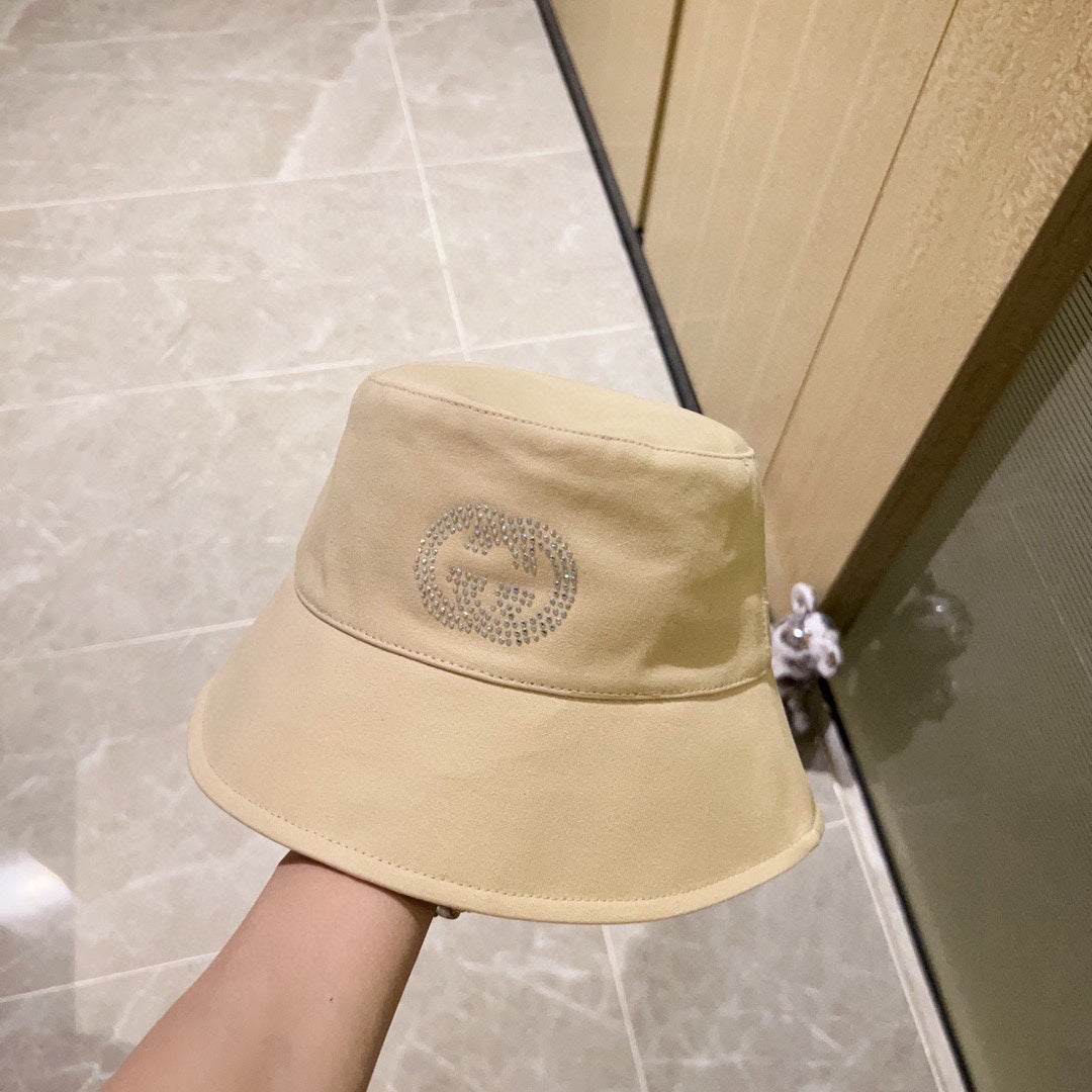 古G家-2023新款簡約水鑽款漁夫帽
