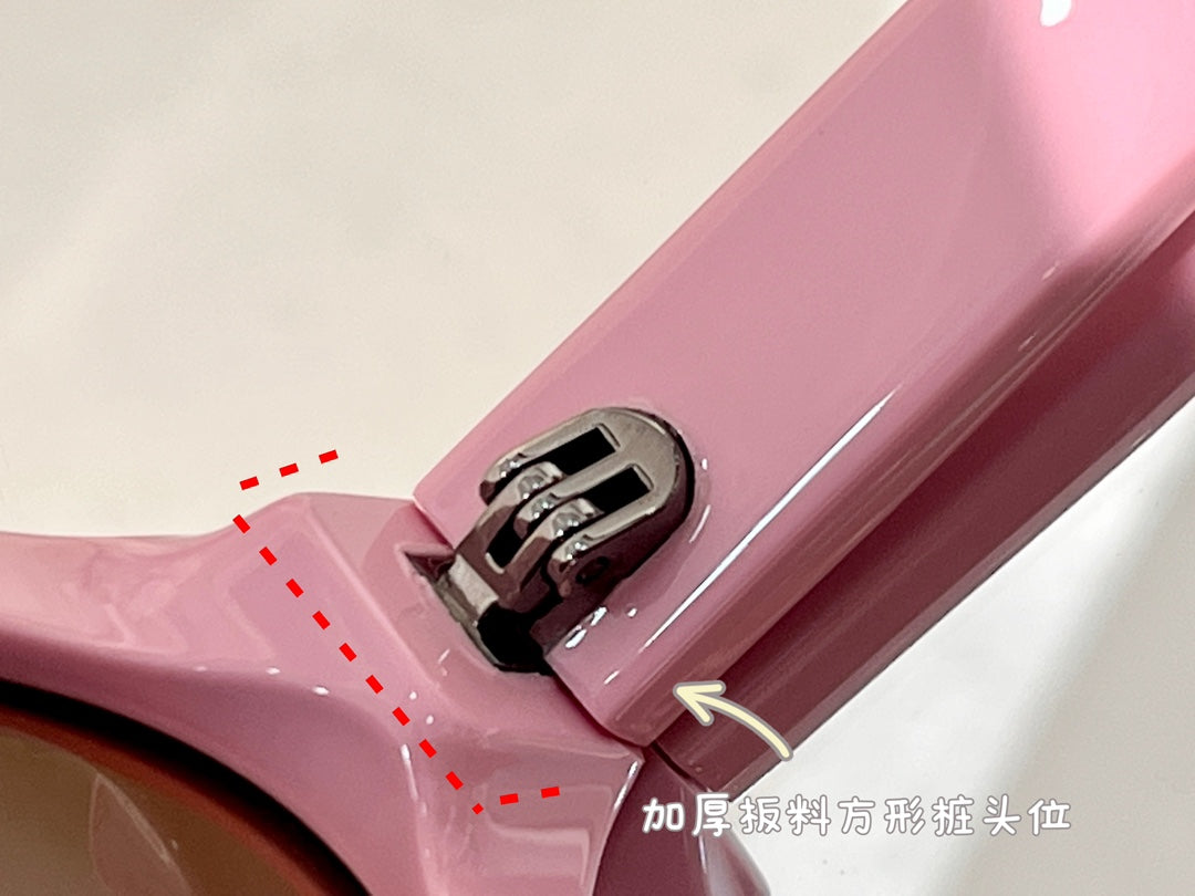 巴黎世-墨鏡 BB0207S 54口17-140 粉色