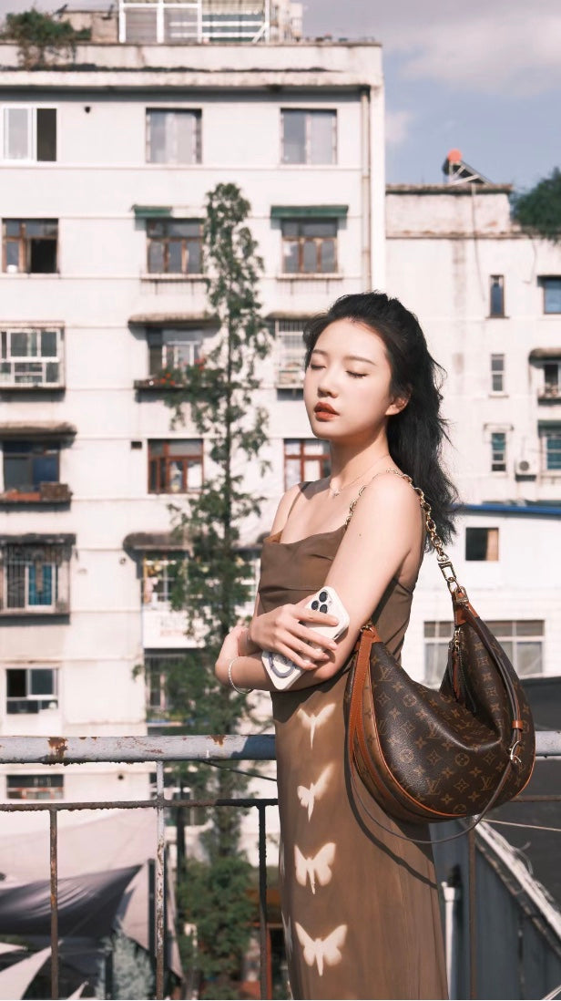 M46311 路L家-Loop Hobo Monogram大型半月包