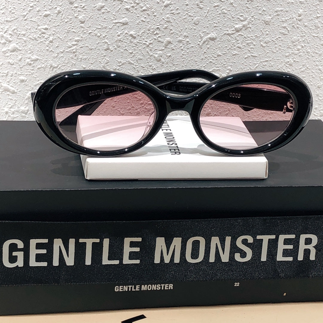 GENTLE-墨鏡 GM系列新款 0003橢圓設計52-22-145 蔡徐坤同款