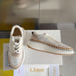 克羅C-Nama sneaker彩虹系列 網面拼色休閒運動鞋 杏粉色