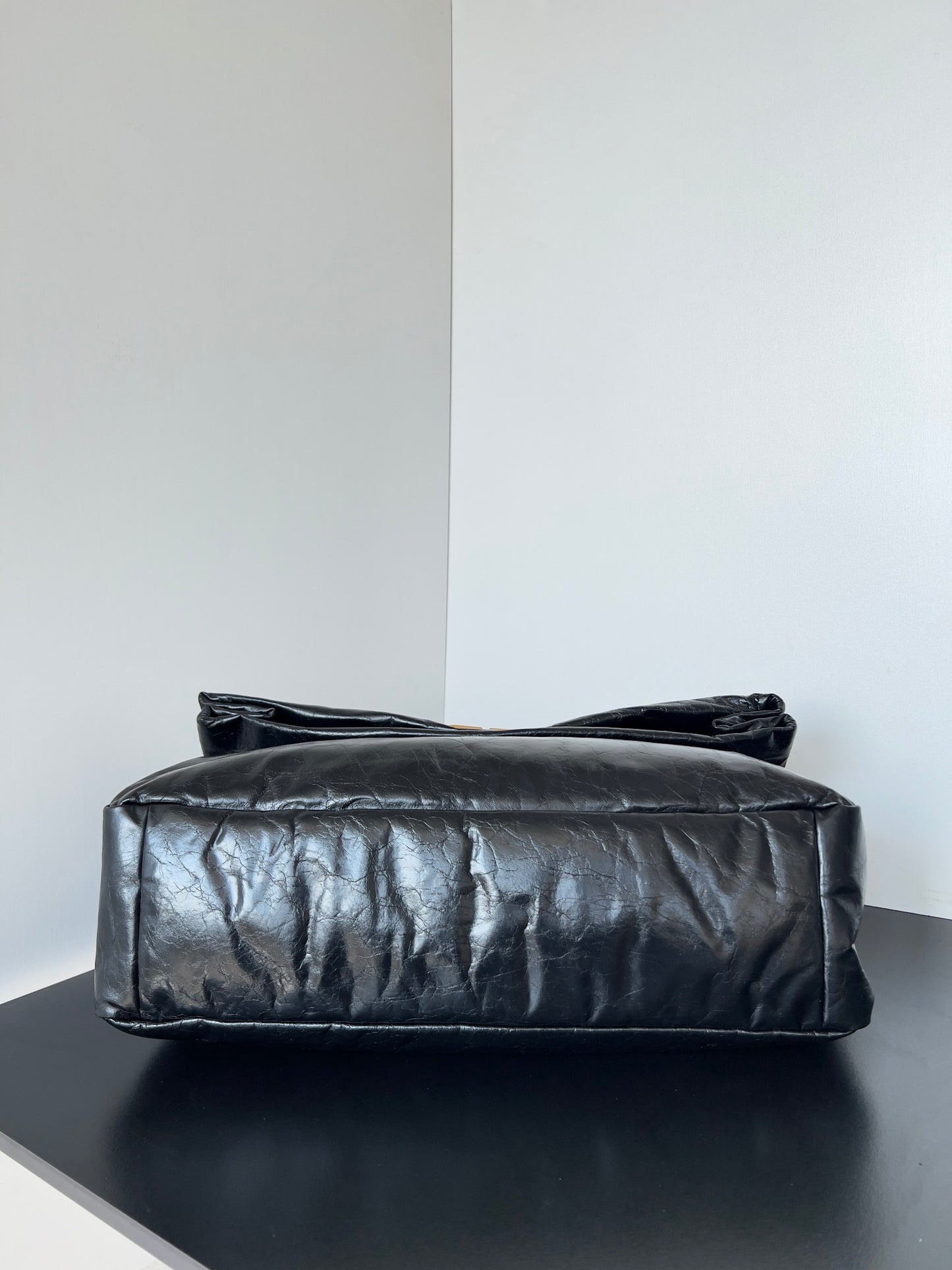 巴黎世-Monaco鏈條包-大號43.5cm 黑金扣