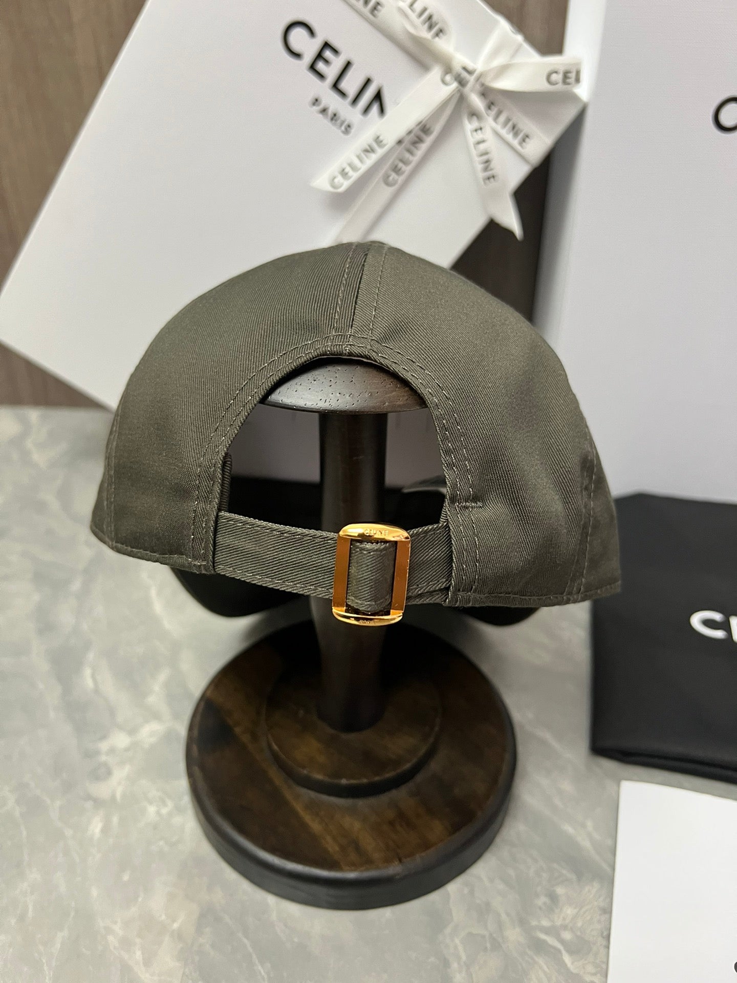 熱銷款 賽C家-官網同款凱旋刺繡棒球帽 墨綠色