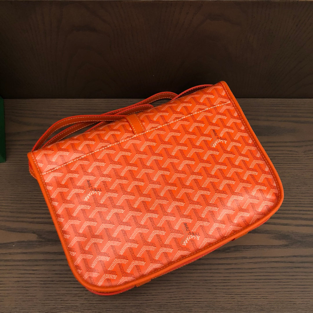 戈G家-Goyard 郵差包 橘色
