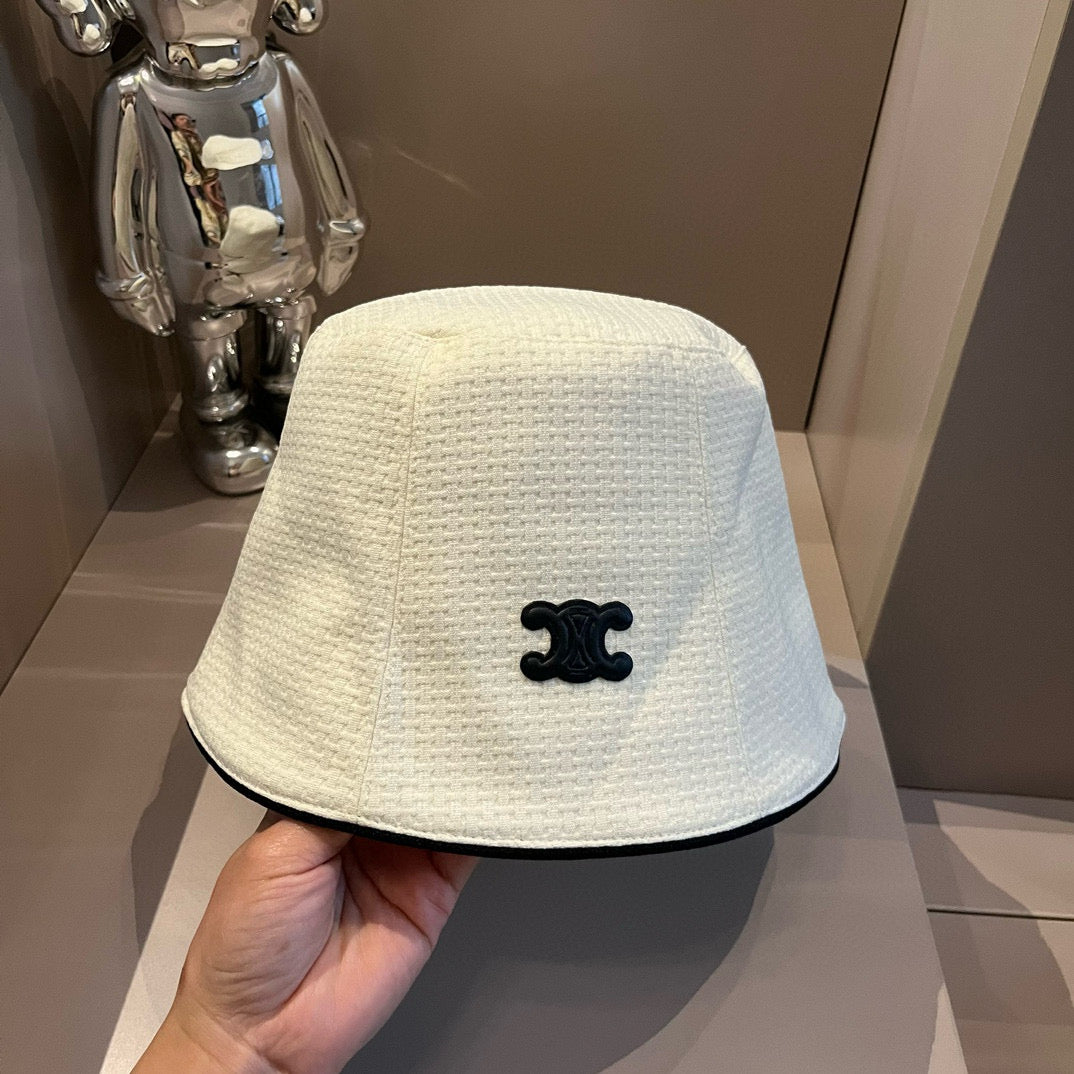 賽C家-春夏漁夫帽 頭圍57cm 白色